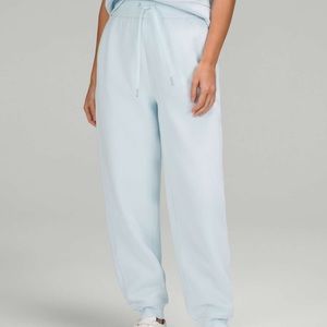 Lululemon Scuba Relaxed Fit High Rise Jogger Powder Blue